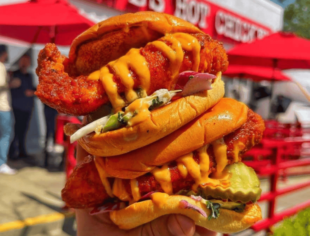 Hot Chicken Burger